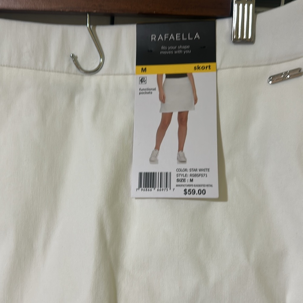 Rafaella White Skort - Picture 3 of 6